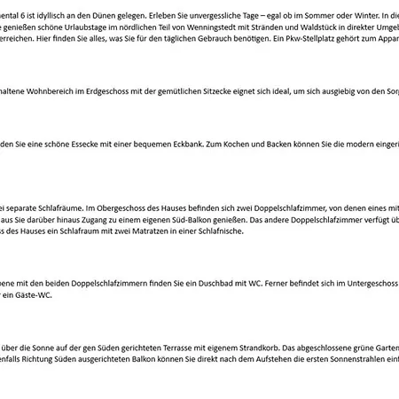 Duenental 6b בית נופש *