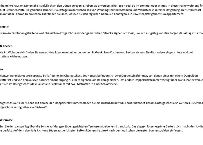 Duenental 6b Casa de Férias *